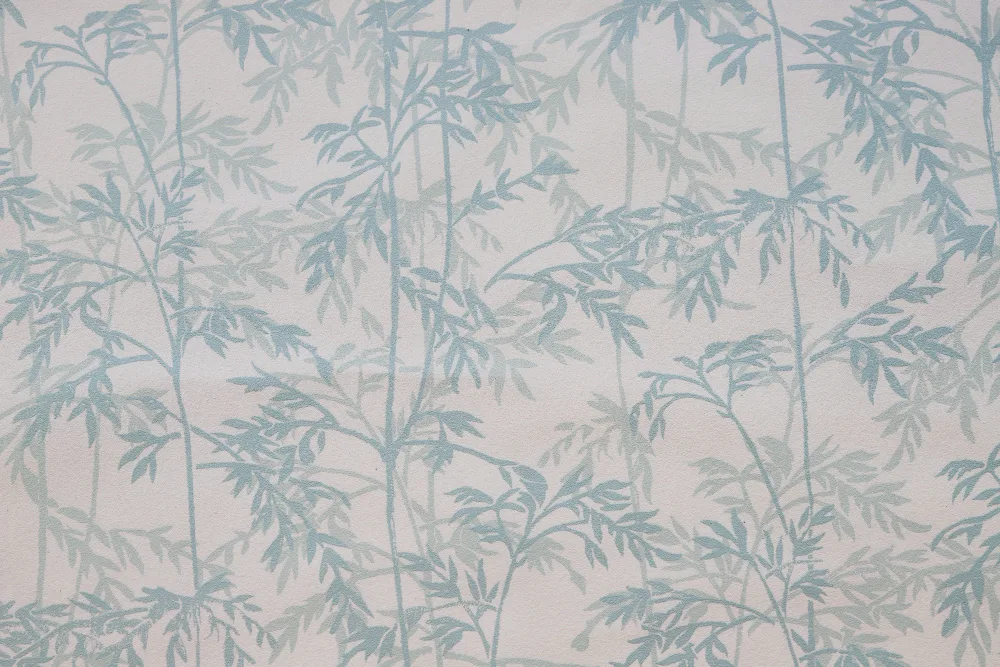 Wall after wallpaper installation