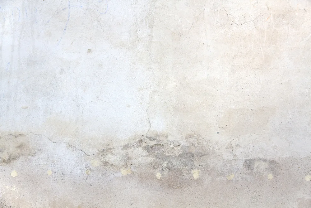 Wall before wallpaper installation